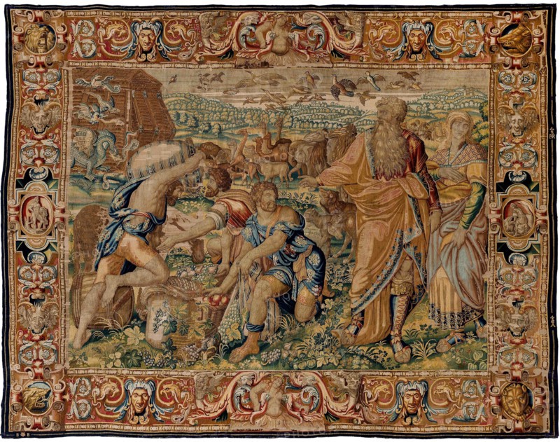 The entry of the animals into Noah's Ark, c.1610. Creator: Eynde, Catherine van den (active 1605-1629).