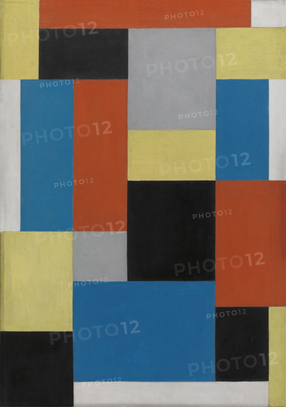 Composition XX, 1920. Creator: Doesburg, Theo van (1883-1931).