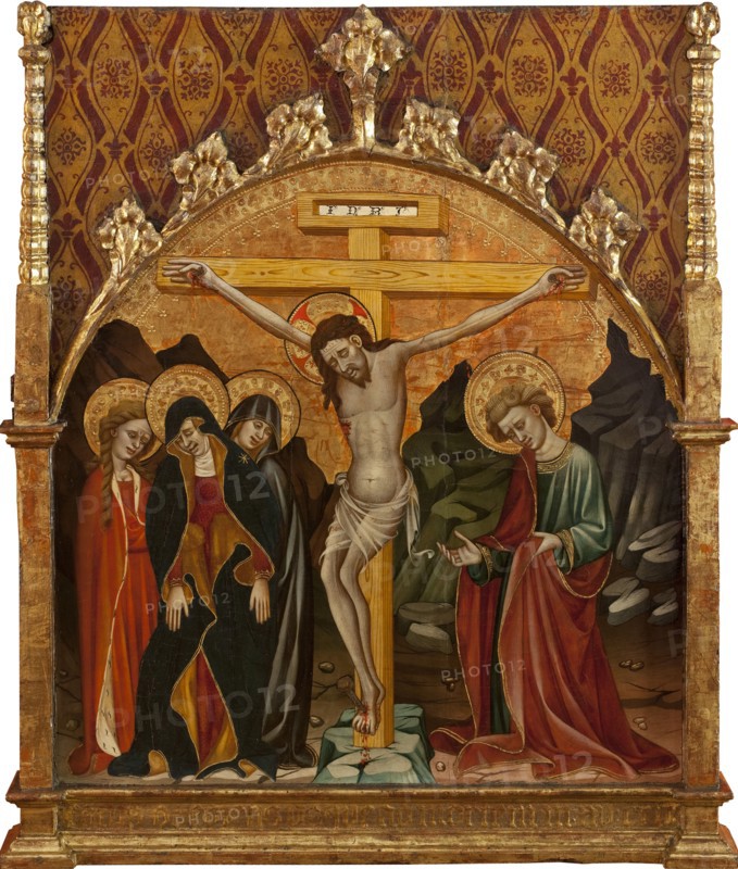 The Crucifixion. Creator: Maestro de Torralba.