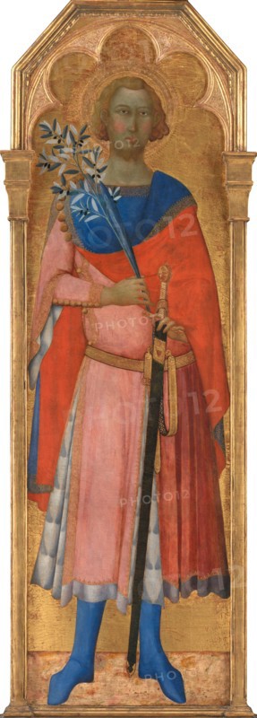 Saint Victor of Siena, c.1350. Creator: Master of the Madonna of the Palazzo Venezia (active 1340-1360).