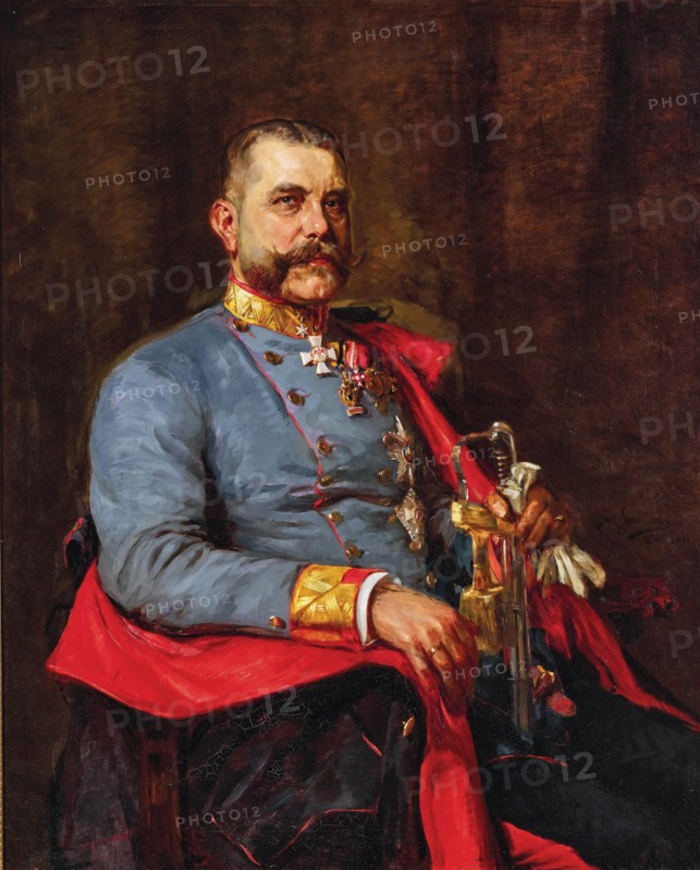 Portrait of Field Marshal Lieutenant Ludwig Reitz-Brachelli (1854-1937), 1911. Creator: Sternfeld, Jacques (1874-1934).
