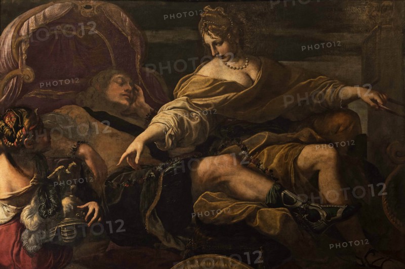 Rinaldo and Armida, First half of the 17th century. Creator: Tiarini, Alessandro (1577-1668).