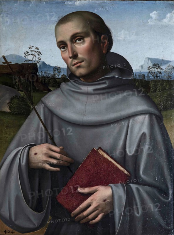 Saint Francis of Assisi, 15th century. Creator: Francia, Francesco (1450-1517).