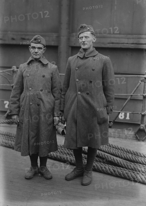 Edw. Vahey, Jos. A. Kearns, 1918 or 1919. Creator: Bain News Service.