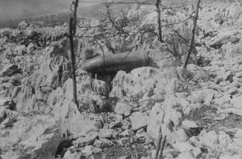 An Austrian "dud", 305 shell, 1918. Creator: Bain News Service.
