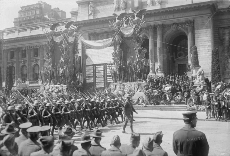 27th Division, Mar 1918. Creator: Bain News Service.