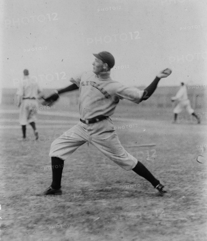 F.E. "Fin" Wilson, Cleveland AL (baseball), 1912. Creator: Bain News Service.