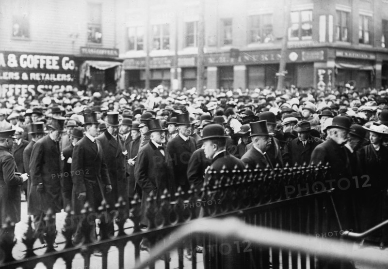 Utica - Sherman funeral, 1912. Creator: Bain News Service.