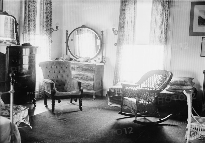 Bedroom, Hughes House, between c1915 and c1920. Creator: Bain News Service.