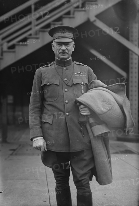 Major General W.G. Haan arriving, 1919. Creator: Bain News Service.