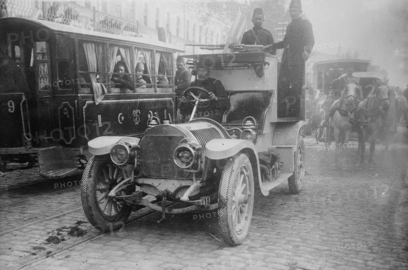 Armored auto, Turkey, 1916. Creator: Bain News Service.