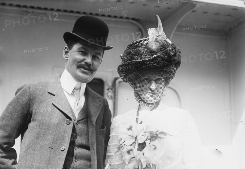 Mr. and Mrs. C.F. Bishop, 1910. Creator: Bain News Service.
