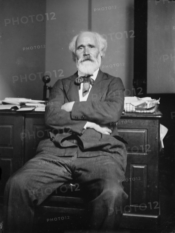 James Keir Hardie seated in study, 1914. Creator: Bain News Service.