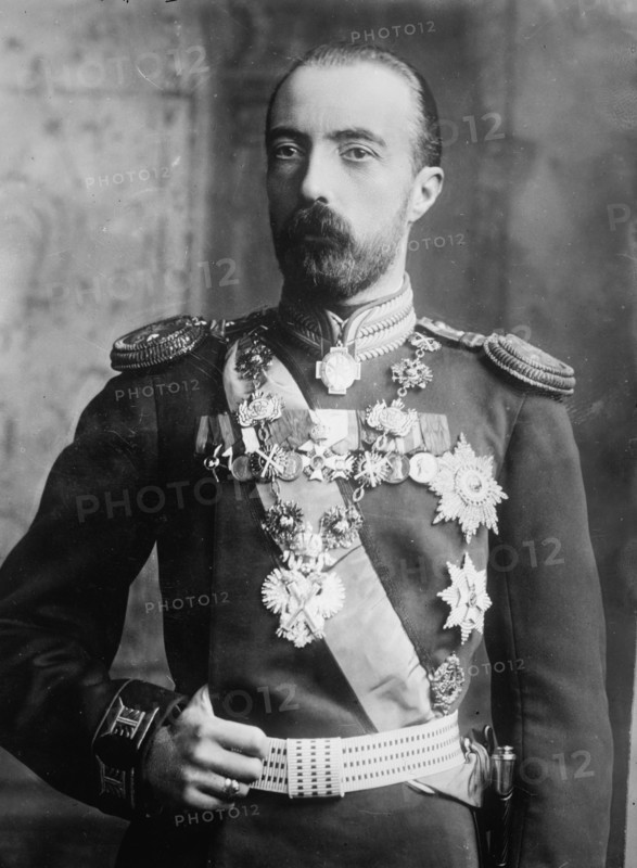 Grand Duke Michael of Russia in uniform, 1910. Creator: Bain News Service.