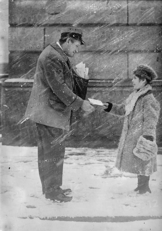 Letter for Santa Claus, between c1910 and c1915. Creator: Bain News Service.