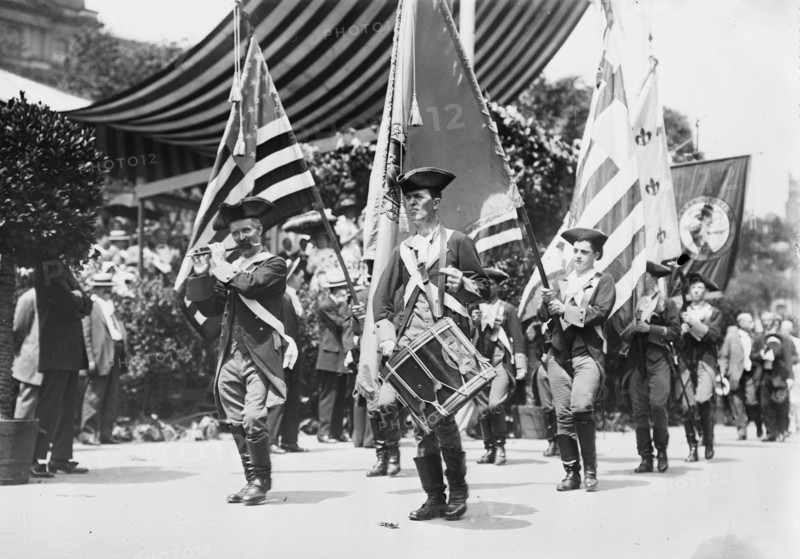 4th July Parade, 1911, N.Y., 1911. Creator: Bain News Service.