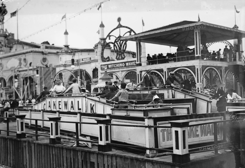 Coney island, the "Cake Walk", 1911. Creator: Bain News Service.