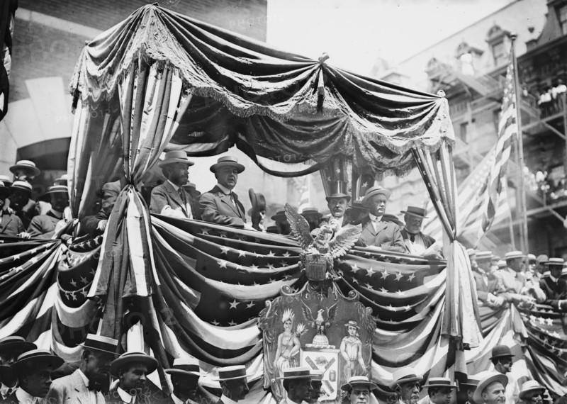 McAneny - Prendergast, Milo, breaking ground for Subway, between c1910 and c1915. Creator: Bain News Service.