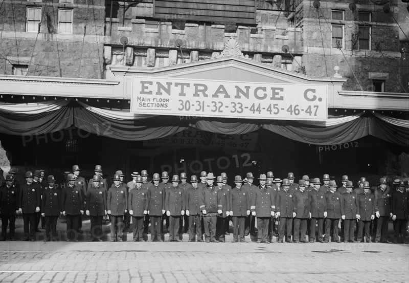 Chicago police at convention, 1912. Creator: Bain News Service.