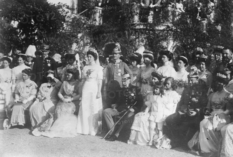 Wedding of Archduke Karl Franz Josef & Princess Zita, Kaiser Franz Joseph, 1911. Creator: Bain News Service.
