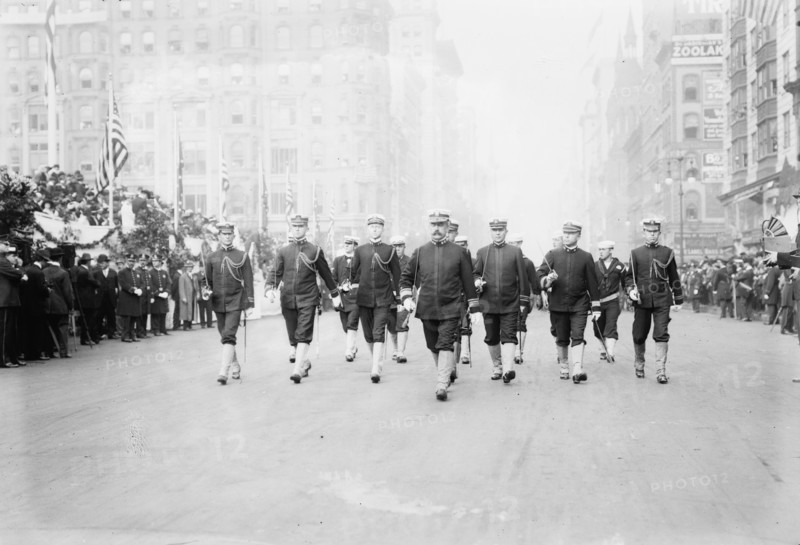 Naval Parade, between c1910 and c1915. Creator: Bain News Service.