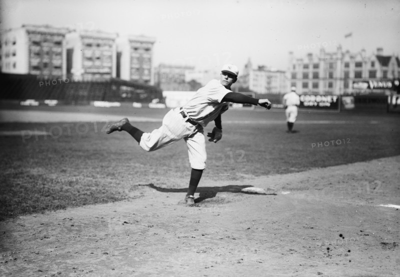 Russ Ford, New York AL (baseball), 1912. Creator: Bain News Service.