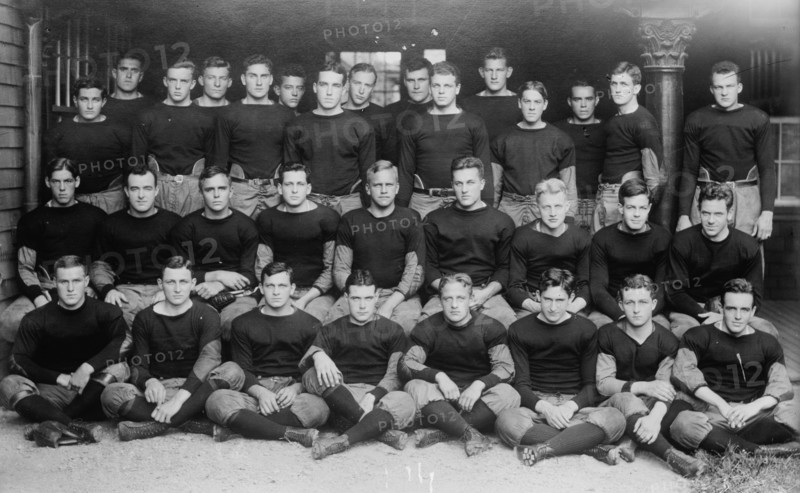 Harvard varsity football team, 1912, 1912. Creator: Bain News Service.