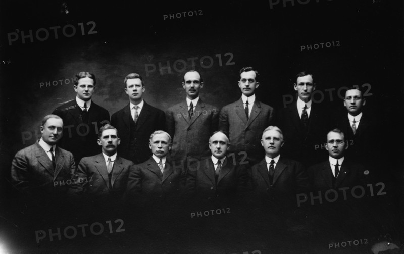 Secrataries railroad - Y.M.C.A., between c1910 and c1915. Creator: Bain News Service.