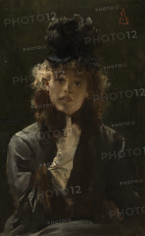The Parisian Sphinx, c1880. Creator: Alfred Stevens.