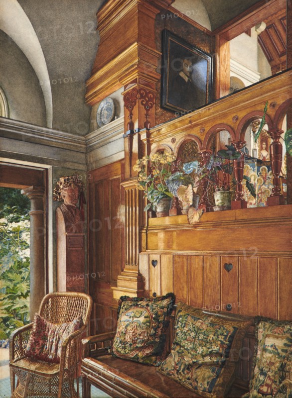 The Garden Studio, 1886-87. Creator: Anna Alma-Tadema.