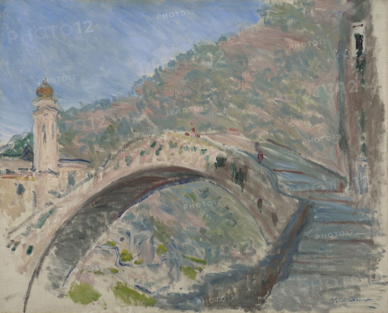 Bridge At Dolceacqua, 1884. Creator: Claude Monet.
