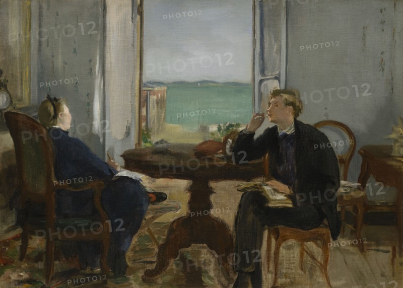 Interior At Arcachon, 1871. Creator: Edouard Manet.