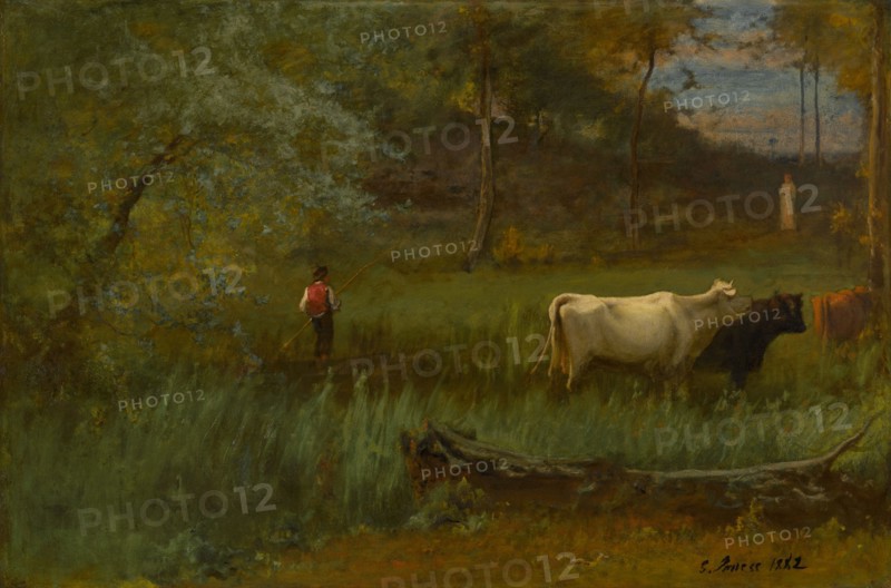 A Pastoral, c1882-85. Creator: George Inness.
