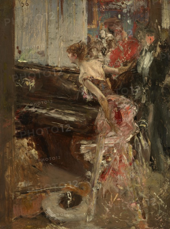 Recital, c1884. Creator: Giovanni Boldini.