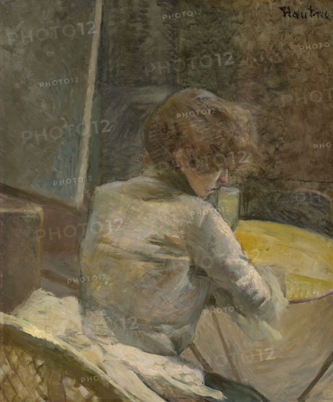 Waiting, c1887. Creator: Henri de Toulouse-Lautrec.