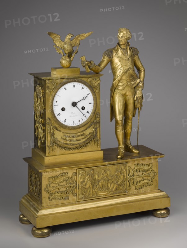 Mantel Clock, c1815-19. Creator: Jacques Nicolas Pierre Francois Dubuc.