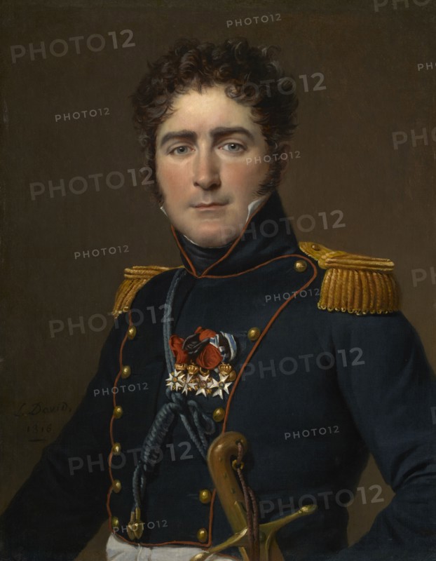 Comte Henri-Amédée-Mercure De Turenne-D'Aynac, 1816. Creator: Jacques-Louis David.
