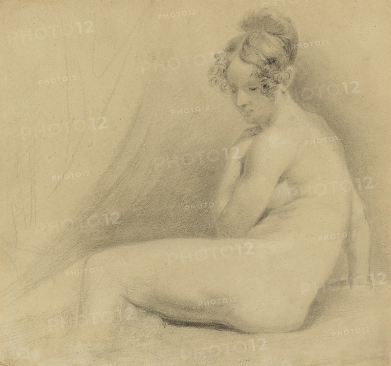 Academy Study, c1820. Creator: John Constable.