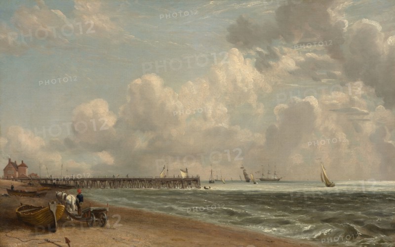 Yarmouth Jetty, c1822-23. Creator: John Constable.