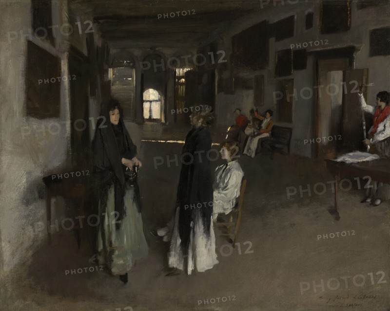 A Venetian Interior, c1880-82. Creator: John Singer Sargent.