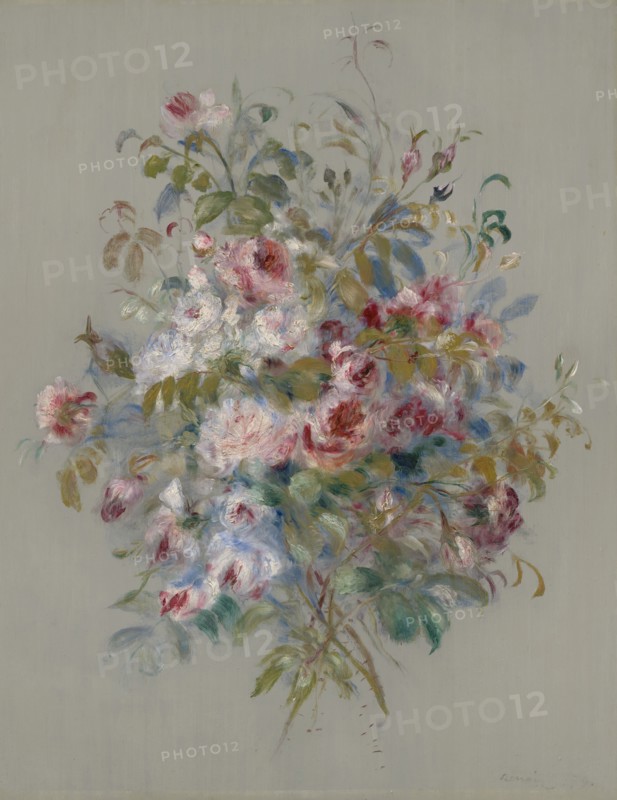 Bouquet Of Roses, 1879. Creator: Pierre-Auguste Renoir.