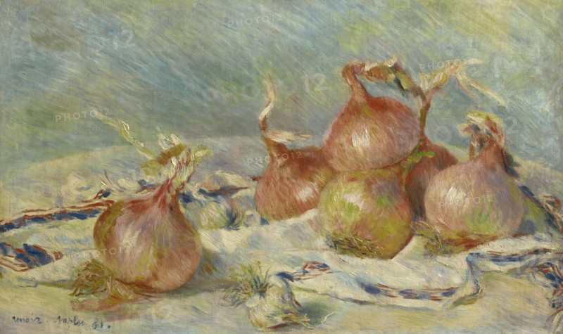Onions, 1881. Creator: Pierre-Auguste Renoir.