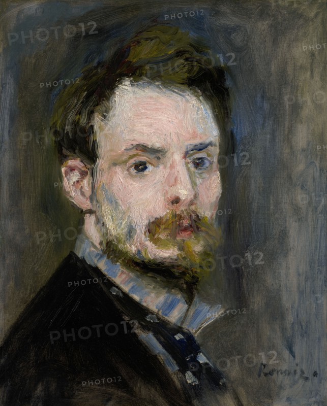 Self-Portrait, c1857-58. Creator: Pierre-Auguste Renoir.