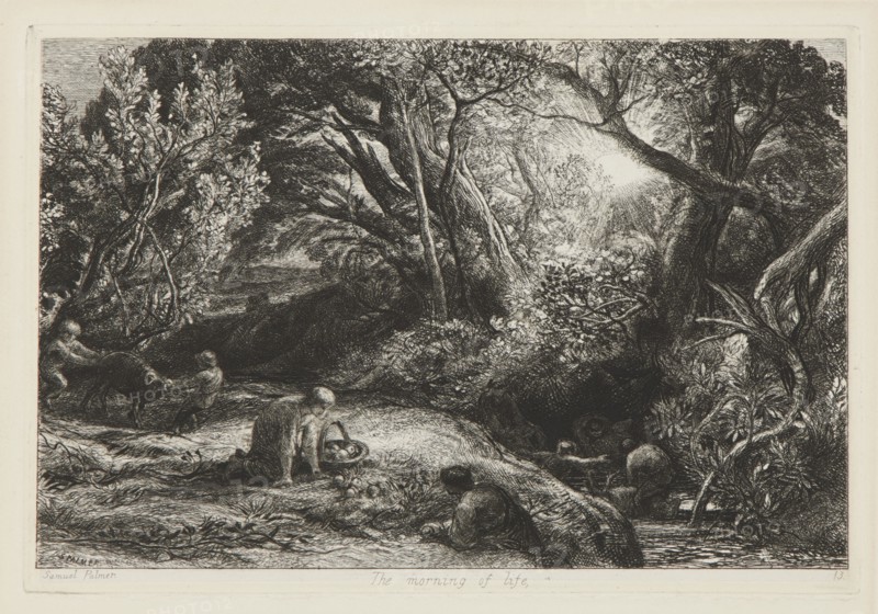 The Morning Of Life, 1860-72. Creator: Samuel Palmer.