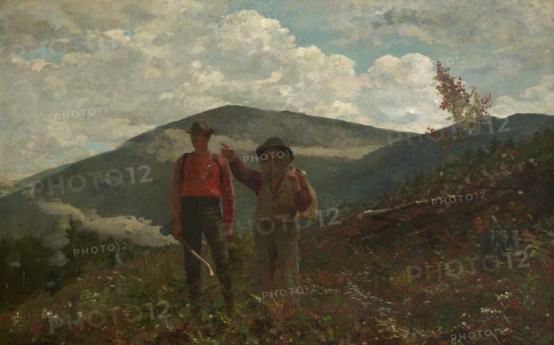 Two Guides, 1877. Creator: Winslow Homer.
