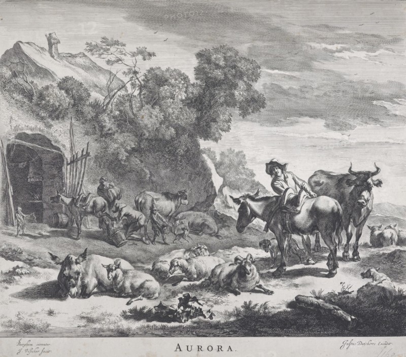 Times of Day/ Aurora, 1660. Creator: Jan de Visscher.