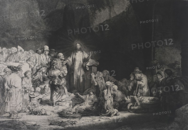 Christ healing the sick ('The hundred guilder print'), 1775. Creator: William Baillie.