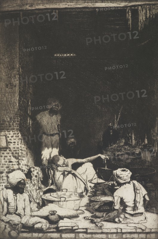 The scales, 1921. Creator: Ernest Stephen Lumsden.