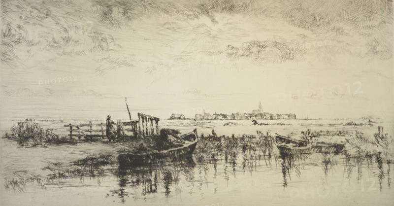 Eiland Marken, 1930. Creator: Sydney Mackenzie Litten.