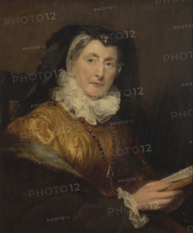 Portrait of Mrs W. Collins, 1826. Creator: Margaret Carpenter.